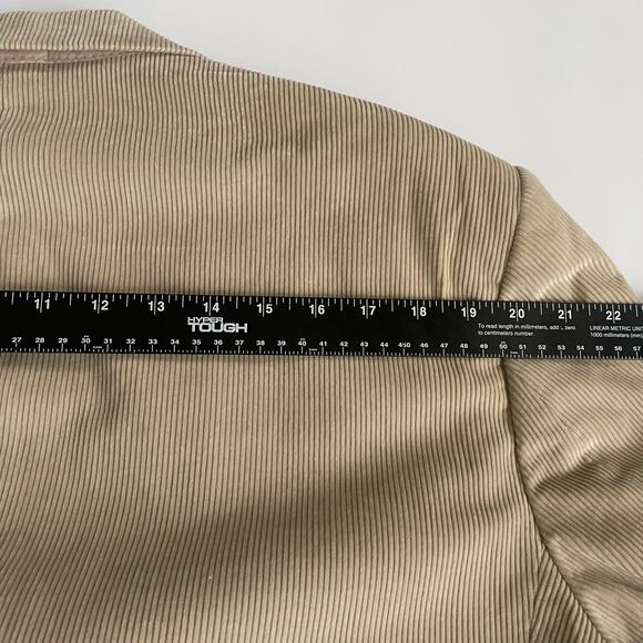 Saddlebred Men’s 44R Tan Corduroy Sport Coat Blazer – Classic 2-Button - Picture 6 of 9